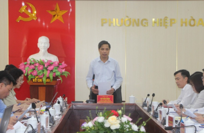 Quảng Ninh: Lãnh đạo tỉnh làm việc với phường Hiệp Hòa