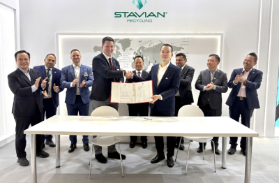 Stavian Recycling ký kết biên bản ghi nhớ hợp tác với Starlinger và Amut