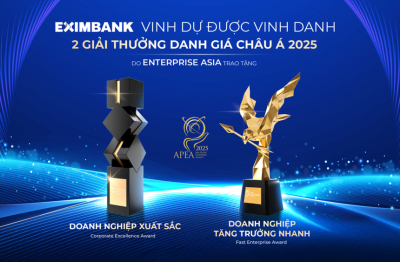 Eximbank được vinh danh