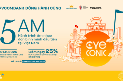 PVcomBank đồng hành cùng 5AM “đánh thức giác quan” giữa lòng di sản