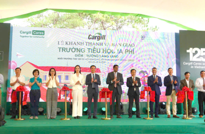 Cargill tổ chức khánh thành và bàn giao Trường Tiểu học Ia Phí