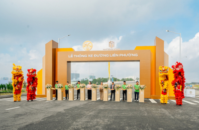 Thông xe đường Liên Phường, kết nối giao thông cửa ngõ phía Đông TP.HCM