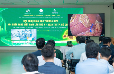 Vinmec trình diễn kỹ thuật ghép gan sống phức tạp tại Hội nghị Ghép tạng Việt Nam 2025