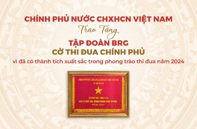Tập đoàn BRG được trao tặng Cờ Thi đua Chính phủ