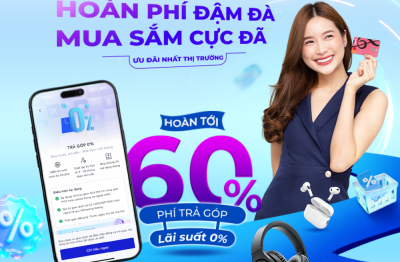 Siêu deal trả góp – giảm phí lên đến 60%