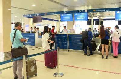  Từ 1/12 chỉ làm thủ tục tại quầy đối với hành khách có hành lý ký gửi