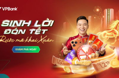 VPBank ưu đãi đón xuân với hàng ngàn quà tặng giá trị 