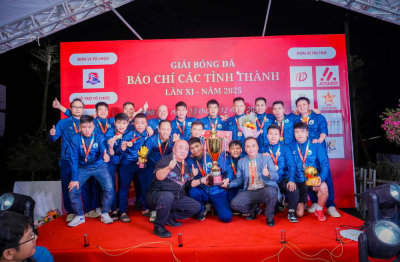 Giải bóng đá Báo chí các tỉnh thành năm 2025: Ngày hội trọn vẹn của những người làm báo