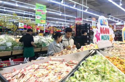 Doanh nghiệp tăng dự trữ hàng hóa dịp Tết