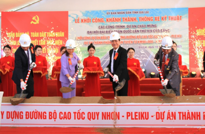 Nhà thầu nào thi công Dự án thành phần 3 thuộc cao tốc Quy Nhơn-Pleiku?