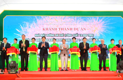 Khánh thành nhà máy đường lớn nhất Việt Nam và điện sinh khối 95 MW