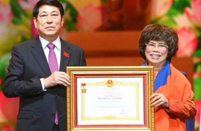Tập đoàn TH được phong tặng danh hiệu Anh hùng Lao động
