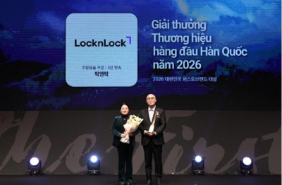 LocknLock lập cú đúp tại Giải thưởng “Thương hiệu hàng đầu Hàn Quốc năm 2026”