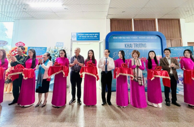 Bệnh viện ĐHYD – HAGL khai trương Đơn nguyên Can thiệp Nội mạch   