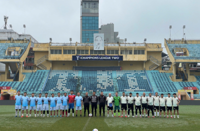 Trận giao hữu bóng đá giữa những người làm báo