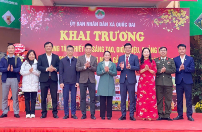 Ra mắt khu trưng bày và bán sản phẩm OCOP tại xã Quốc Oai