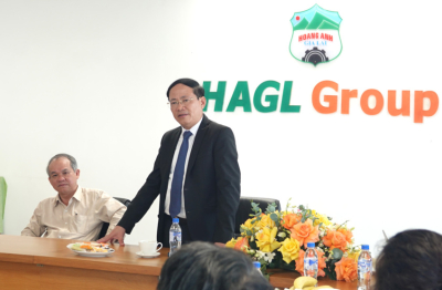 Chủ tịch tỉnh Gia Lai thăm HAGL: Kỳ vọng bầu Đức tạo đột phá từ nông nghiệp chế biến sâu