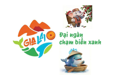 Ấn tượng bộ nhận diện Năm Du lịch quốc gia - Gia Lai 2026