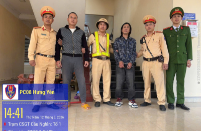 Hưng Yên: Trạm CSGT Cầu Nghìn liên tiếp bắt giữ các đối tượng tàng trữ trái phép chất ma túy 