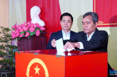 Quảng Ngãi và Gia Lai: Tỷ lệ cử tri đi bầu cử đạt mức rất cao