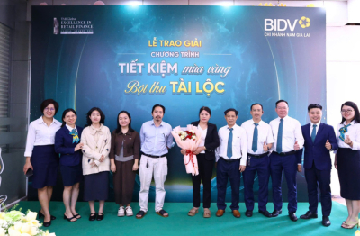 BIDV Nam Gia Lai trao giải “Tiết kiệm mùa vàng”: 50 triệu đồng đã có chủ