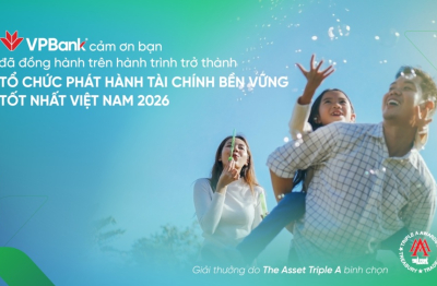 Huy động 2,36 tỷ USD, VPBank được vinh danh Tổ chức phát hành tài chính bền vững tốt nhất Việt Nam