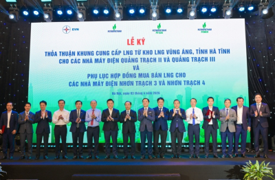 Petrovietnam/PV GAS ký kết các thỏa thuận LNG quy mô lớn, mở rộng hạ tầng cung ứng khí cho các trung tâm điện lực trọng điểm
