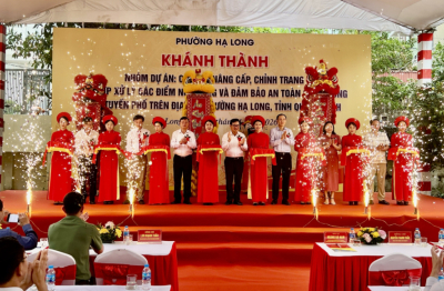 Quảng Ninh: Khánh thành nhóm dự án chỉnh trang đô thị trên địa bàn phường Hạ Long