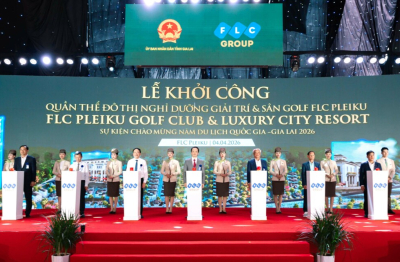 FLC “đánh thức” Cao nguyên với quần thể đô thị nghỉ dưỡng giải trí và sân golf FLC Pleiku gần 20.000 tỷ đồng