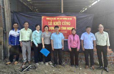 Nhà máy Đường An Khê khởi công xây dựng 33 căn nhà tình nghĩa