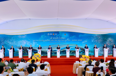 Quảng Ninh: Khởi công Dự án tuyến đường sắt tốc độ cao Hà Nội – Quảng Ninh