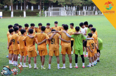 U.14 LPBank HAGL tích cực chuẩn bị cho Festival bóng đá quốc tế