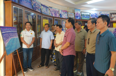 Những người lính già nặng lòng với tâm huyết của bầu Đức