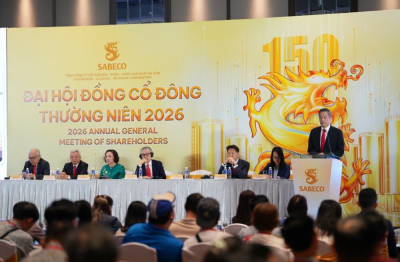 Lợi nhuận Q1 tăng 56% tạo nền tảng giúp SABECO bám sát mục tiêu 2026 