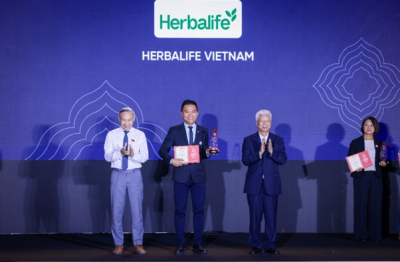 Herbalife Việt Nam được vinh danh Thương hiệu Phát triển Bền vững tại Giải thưởng Rồng Vàng 2026