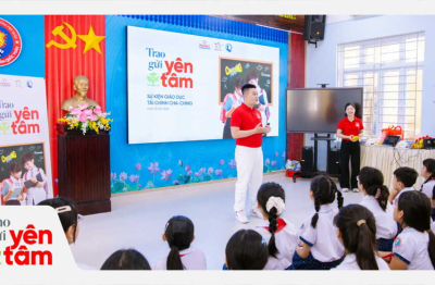 Cha-Ching đến Huế: Prudential tiếp tục hành trình gieo mầm kỹ năng tài chính cho trẻ em Việt Nam