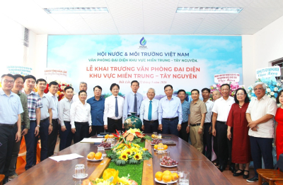 Hội Nước và Môi trường Việt Nam tổ chức lễ khai trương Văn phòng đại diện tại khu vực miền Trung - Tây Nguyên