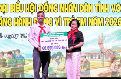 Công ty CP Miền núi Gia Lai chung tay vì thế hệ tương lai