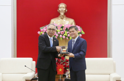 Quảng Ninh: Chủ tịch UBND tỉnh tiếp xã giao đoàn các nhà đầu tư Indonesia