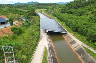 Hà Tĩnh mở lối cho điện mặt trời trên kênh thủy lợi
