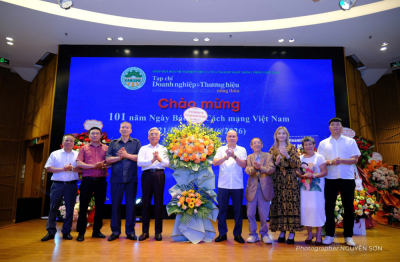 Tạp chí Doanh nghiệp và Thương hiệu nông thôn tổ chức kỷ niệm 101 năm Ngày Báo chí Cách mạng Việt Nam