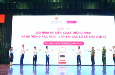 Agribank đồng hành cùng thành phố Đà Nẵng triển khai mô hình Kiosk thông minh, thúc đẩy chuyển đổi số hành chính công