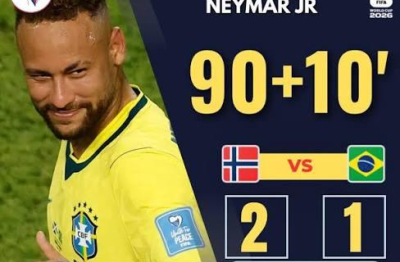 Brazil 1-2 Na Uy: Neymar ghi bàn, khóc và ra về 