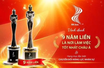 HDBank - Ngân hàng duy nhất 9 năm liên tiếp được vinh danh “Nơi làm việc tốt nhất châu Á”