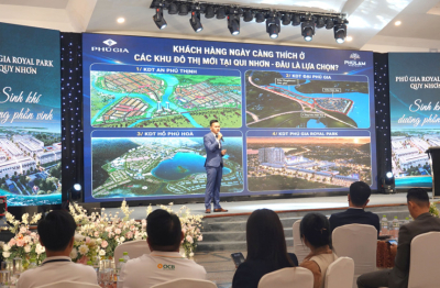 Nhiều khách hàng, nhà đầu tư quan tâm Dự án Phú Gia Royal Park Quy Nhơn