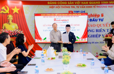 Nhà báo Đào Bình được bổ nhiệm giữ chức Tổng Biên tập Tạp chí Doanh nghiệp và Đầu tư