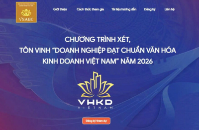 Khởi động chương trình bình chọn doanh nghiệp đạt chuẩn văn hóa kinh doanh Việt Nam