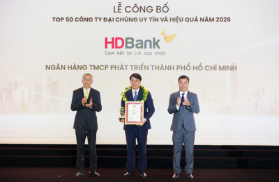 Gia nhập nhóm ngân hàng có quy mô tài sản trên 1 triệu tỷ đồng, HDBank tiếp tục nâng tầm chất lượng tăng trưởng