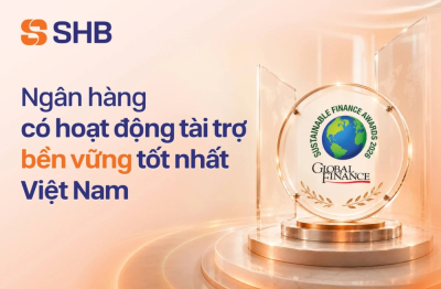 SHB năm thứ tư liên tiếp được Global Finance vinh danh tại ‘Sustainable Finance Awards’