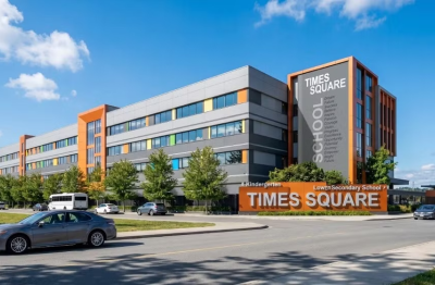 Công trình trường học tại Tổ hợp Times Square Hà Nội chính thức cất nóc và tăng tốc hoàn thiện